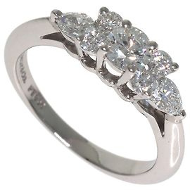 Autre Marque Tiffany & Co. Ring mit sieben Diamanten Andere