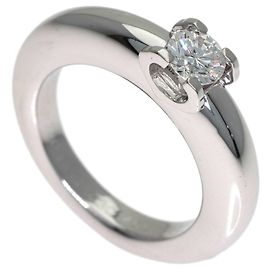 Anillo Cartier C de Diamantes Otro