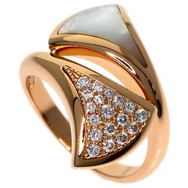 Bulgari Bague Bvlgari Diva's Dream Medium Shell Diamond Ring Autre