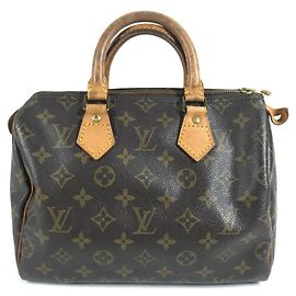 Bolso Louis Vuitton Monogram Speedy 25 Castaño