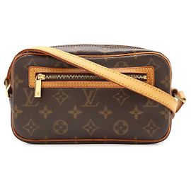 Bolsa de Ombro Louis Vuitton Pochette Cite Marrom