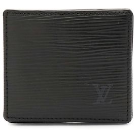 Louis Vuitton Epi Coin Case Negro