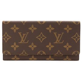Louis Vuitton Monogram Long Wallet M61820 Marron