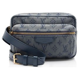 Bumbag Outdoor Monogram Denim Louis Vuitton Azul