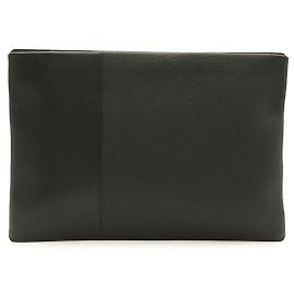 Hermès Borsa a pochette Hermes Manhattan Duo Nero