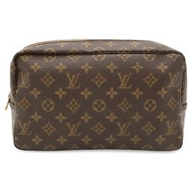 Louis Vuitton Trousse Toilette 28 Monogram Marron