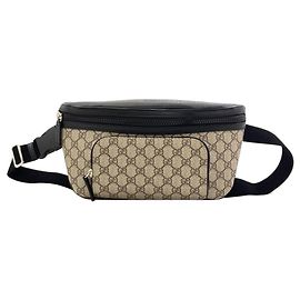 Gucci 779843 Outlet Borsa a tracolla GG Supreme Marrone