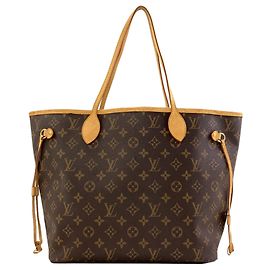 Louis Vuitton Monogram Canvas Neverfull MM Tote Bag Monogram