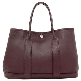 Hermès Saco Tote Hermes Garden Party TPM Marrom