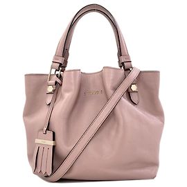Borsa Flower in pelle rosa Tod's Rosa