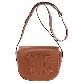 Céline Borsa a tracolla Celine Triomphe Marrone