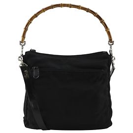 Bolso de hombro Gucci Bamboo Negro