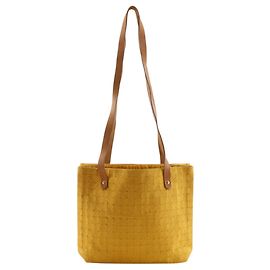 Hermès Hermes Amedaba Hippo de Poche Tote Bag Giallo