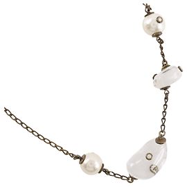 Collier Chanel Clear Stone Autre