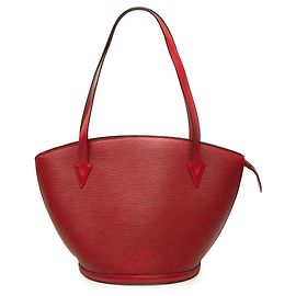 Saco Shopping Louis Vuitton Epi Saint Jacques Vermelho