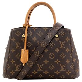 Borsa Louis Vuitton Montaigne BB Monogramma