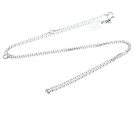 Cartier Kette 18K Weißgold Silber