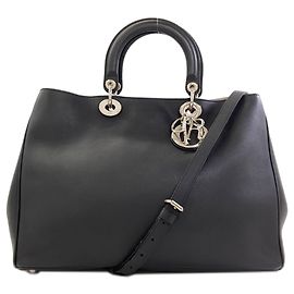 Borsa 2-Way Christian Dior Diorissimo Nero