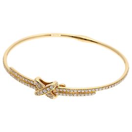 Bracelet Chaumet Jeux de Liens Diamants Doré