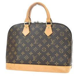 Louis Vuitton Alma Monogram Canvas PM Braun