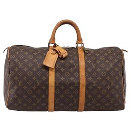 Louis Vuitton Keepall Monogram Canvas 50 Marron