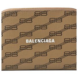 Balenciaga Multi Pouch Clutch Tasche Braun