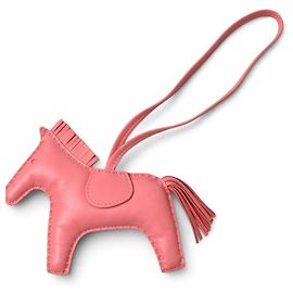 Hermès Hermes Rodeo Charm MM em Pink Rosa