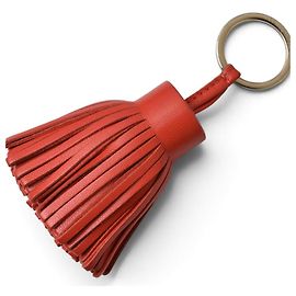 Porte-clés Hermès Carmen Tassel Charm Rouge