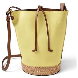 Bolso bucket Loewe Gate Castaño Amarillo