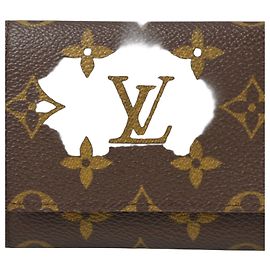 Louis Vuitton Monogram Card Case Brown Monogram