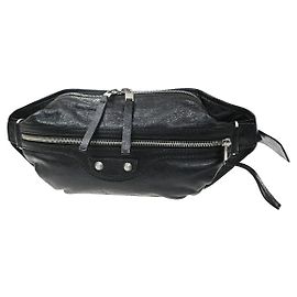 Balenciaga Neo Lift Classic Studs Waist Leather Black