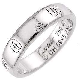 Anel Cartier Happy Birthday em ouro branco 18K Outro