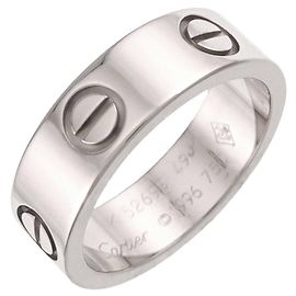 Cartier Love Ring in Weißgold Andere