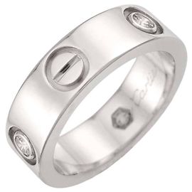 Anello Cartier Love in oro bianco 18K Altro