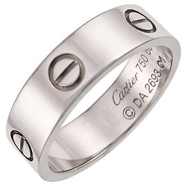 Cartier Love Ring in 18K Weißgold Andere