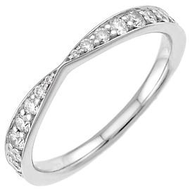 Autre Marque Tiffany & Co. Harmony Diamantring aus Platin 950 Andere