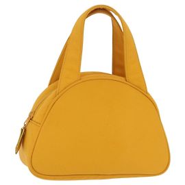 Autre Marque Saint Laurent Handtasche Nylon Yellow Gold Auth BA16065A Golden Gelb