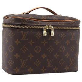 Borsa a mano LOUIS VUITTON Monogram Nice BB M42265 LV Auth ka6533V Monogramma