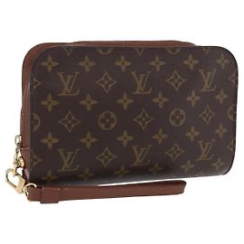 LOUIS VUITTON Monogram Orsay Clutch Bag M51790 LV Auth 167710A Monograma