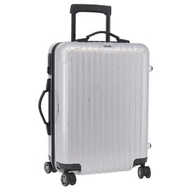 RIMOWA Carry Case Polycarbonate Plastic Silver Auth 203631A Plata