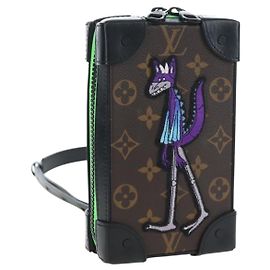 LOUIS VUITTON Monogram LV Friends Soft Trunk Phone Box M80144 LV Auth 204888SAM Monograma