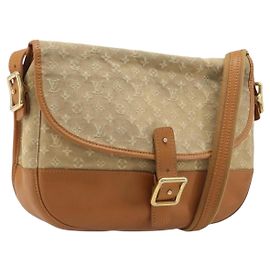 LOUIS VUITTON Monogram Mini Belanger Shoulder Bag Beige M92674 LV Auth 205875 Beige Monograma