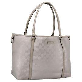 Borsa Tote GUCCI GG Implementation PVC Champagne Gold 197953 Auth 206922 D'oro