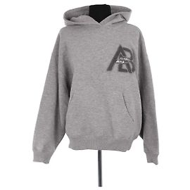 Anine Bing Sweatshirt aus Baumwolle Grau Grau