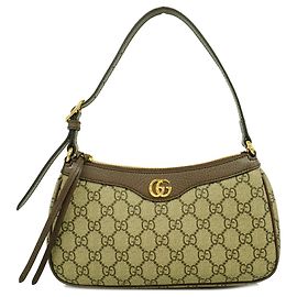 Borsa a tracolla Gucci GG Supreme Marrone