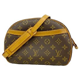 Borsa a tracolla Louis Vuitton Monogram Blois Marrone