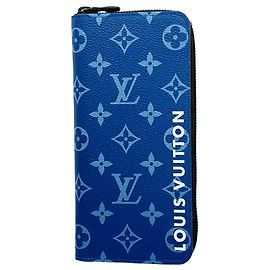 Carteira Longa Zippy Monogram Louis Vuitton Azul