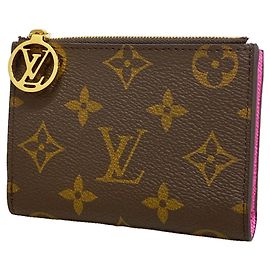 Louis Vuitton Monogram Portefeuille Lisa Wallet Castaño