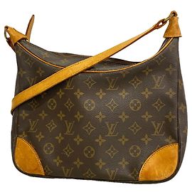 Louis Vuitton Monogram Boulogne 30 Schultertasche Braun