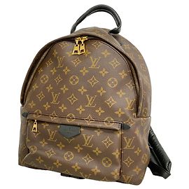 Louis Vuitton Monogram Palm Springs Backpack MM Brown